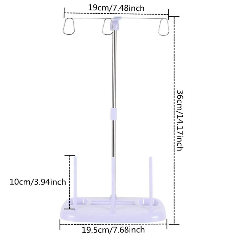 Serger Thread Cone - ポータブルコーン糸ホルダーとスプールスタンド：縫製機やオーバーロック機のセットアップに実用的なソリューション