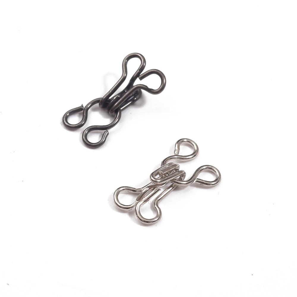 48 個のメタルバックルボタンシャツフックアンドアイファスナ - Hook Eye Fastener のレビューと価格