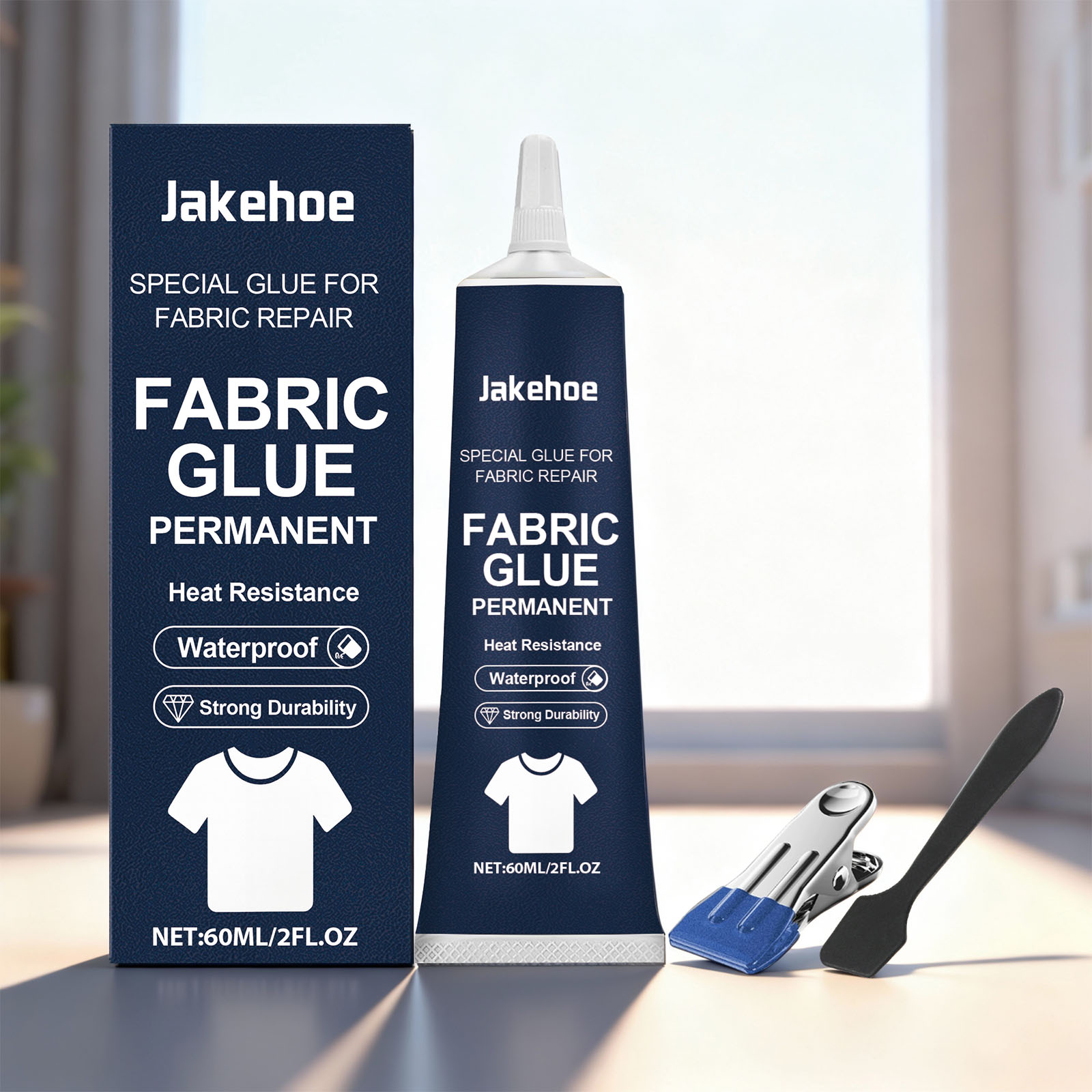 ジェイクホー 布用補修接着剤 多用途 布用接着剤 防水 洗濯 - Sewing Repair のレビューと価格