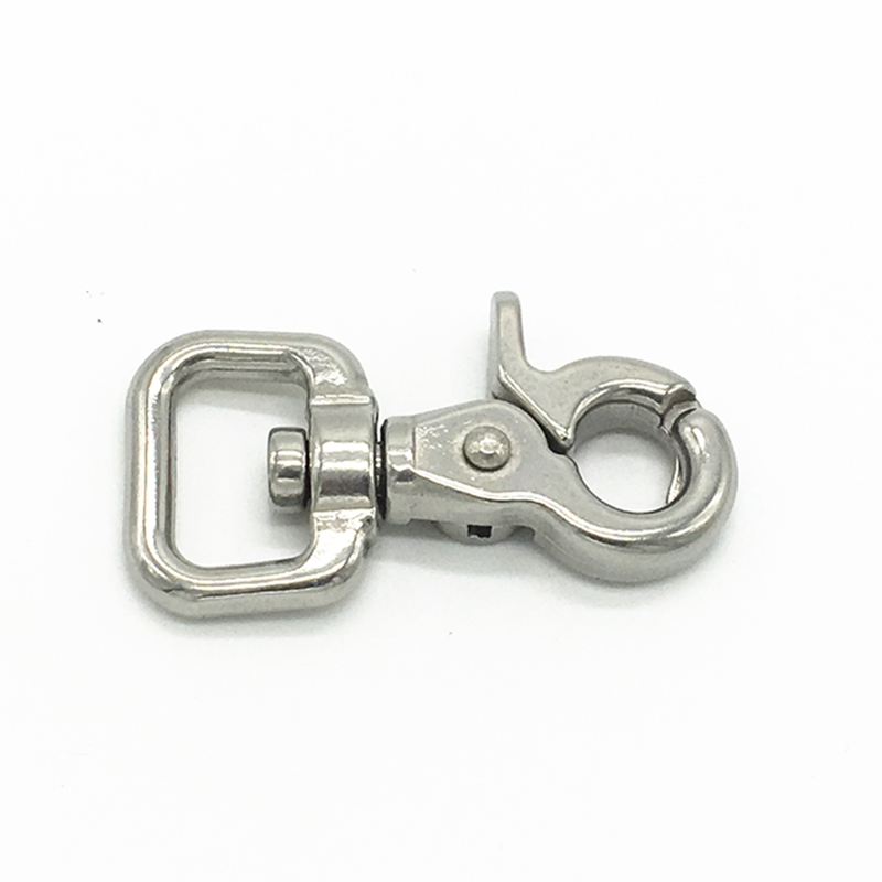 ステンレス鋼のスナップフック,回転式バックル,有刺青,バック - Hook Eye Fastener のレビューと価格
