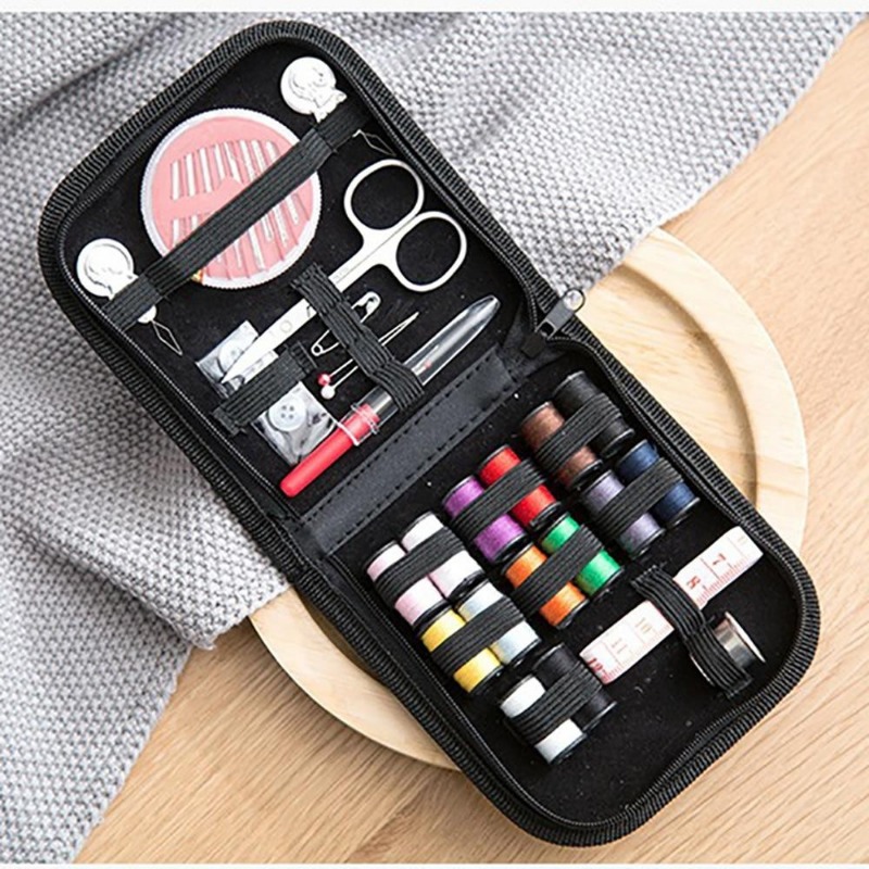 旅行や家庭用のポータブルソーイングキット,ミニソーイングボッ - Textile Sewing Kit のレビューと価格