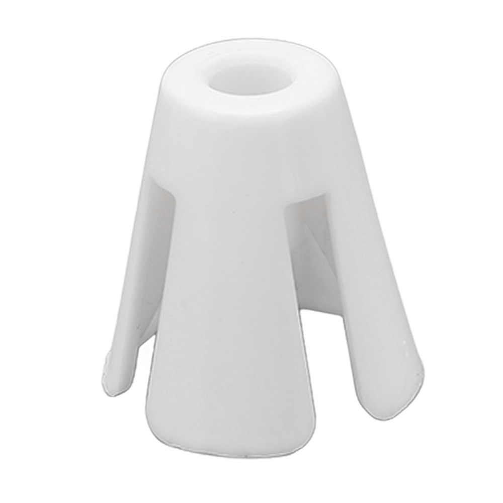 10 個の縫製アクセサリープラスチックコイル爪軽量白スプール - Serger Thread Cone のレビューと価格