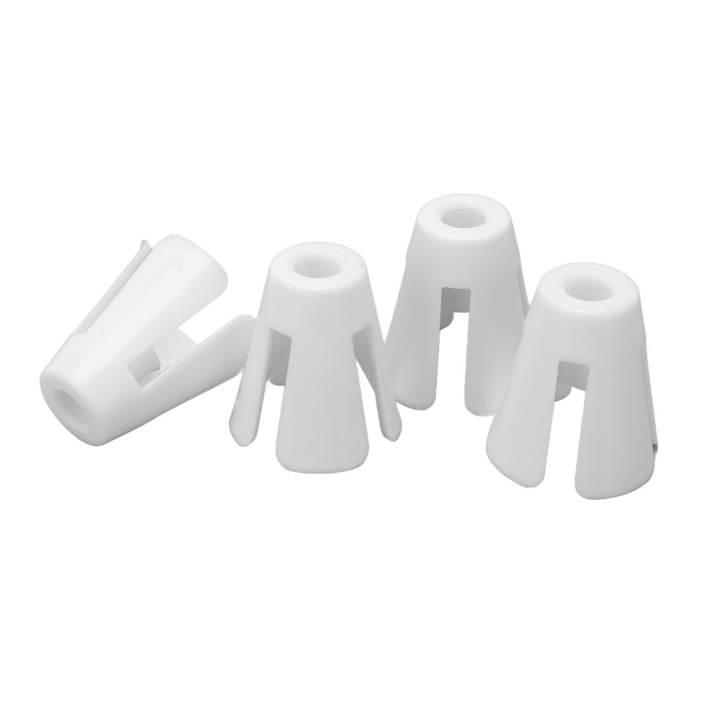 10 個の縫製アクセサリープラスチックコイル爪軽量白スプール - Serger Thread Cone のレビューと価格