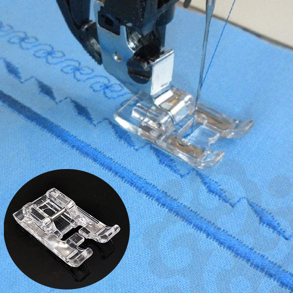 5ミリメートル多機能クリアオープントゥサテンステッチ押えすべ - Sewing Tt のレビューと価格