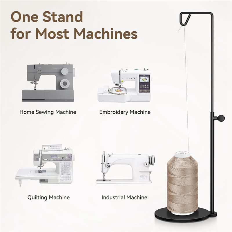 ABYN-調整可能なコーン糸スタンド スプールホルダー、ミシ - Serger Thread Cone のレビューと価格