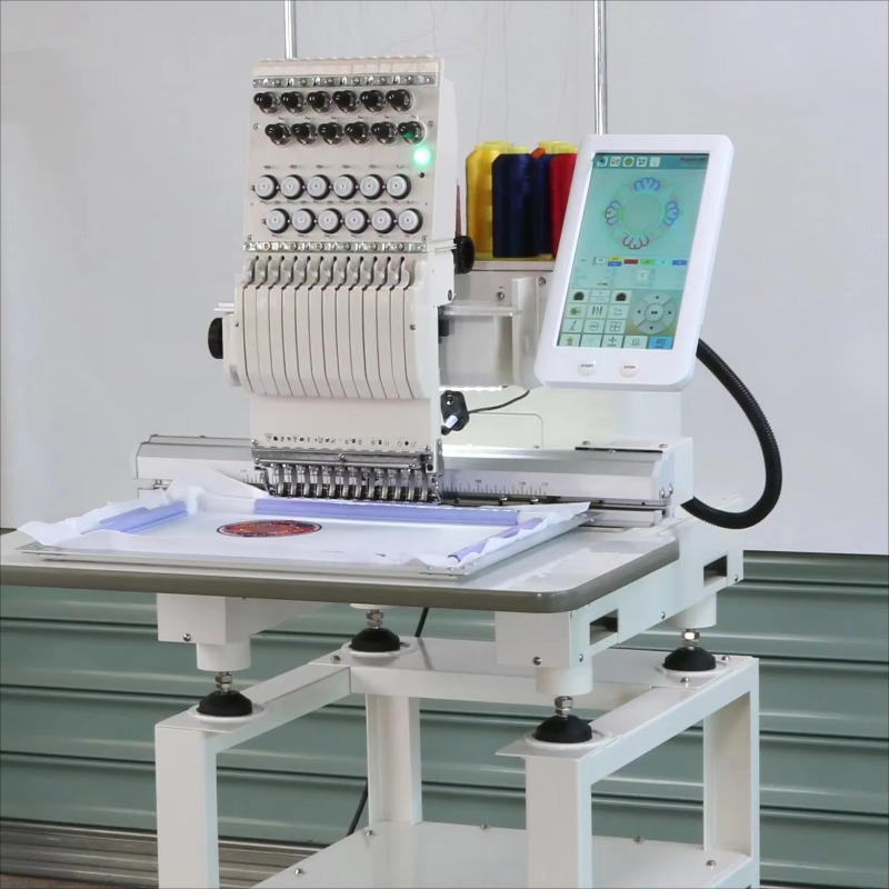 コンピュータ刺繍ミシン多針装置、カスタムテキスタイル製造用 - Textiles Sewing Machine のレビューと価格