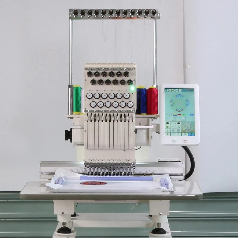 コンピュータ刺繍ミシン多針装置、カスタムテキスタイル製造用 - Textiles Sewing Machine のレビューと価格