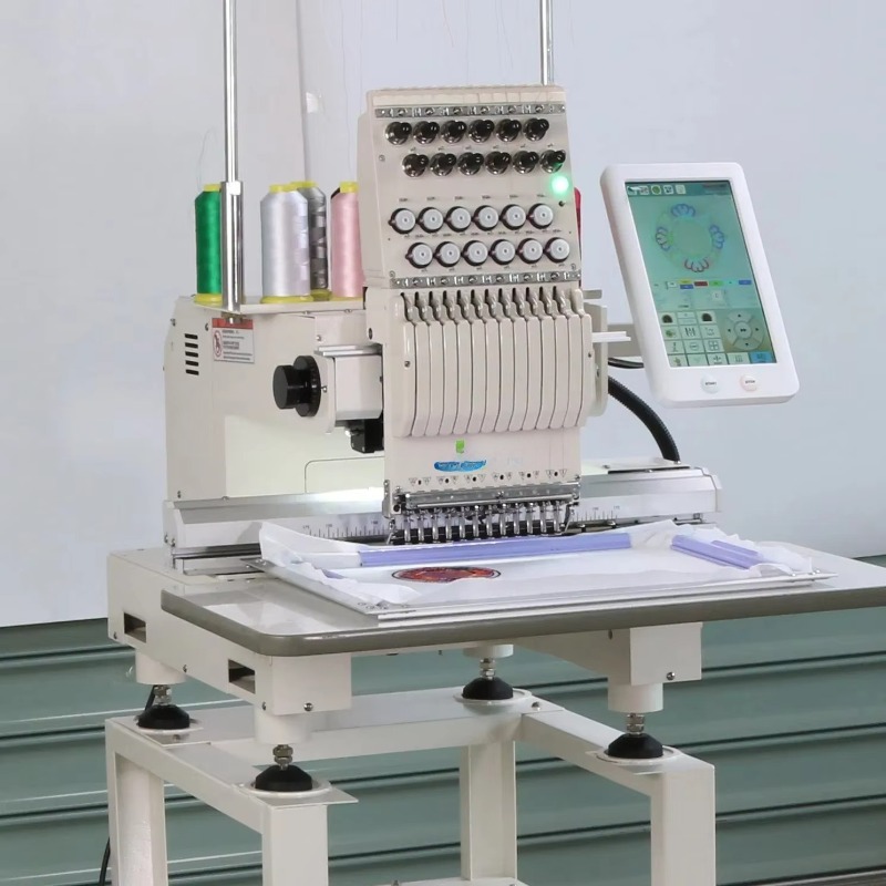 コンピュータ刺繍ミシン多針装置、カスタムテキスタイル製造用 - Textiles Sewing Machine のレビューと価格