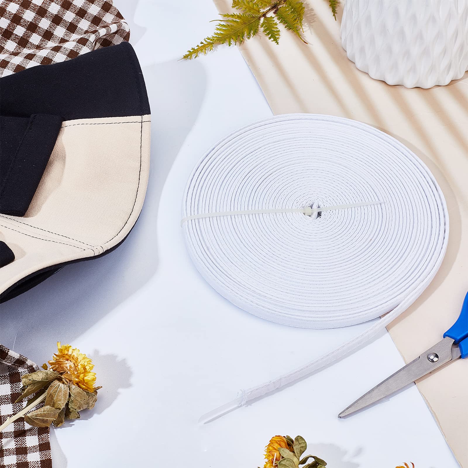 15mmコットンカバーポリエステルコルセットボーン 50ヤー - Sewing Cotton のレビューと価格