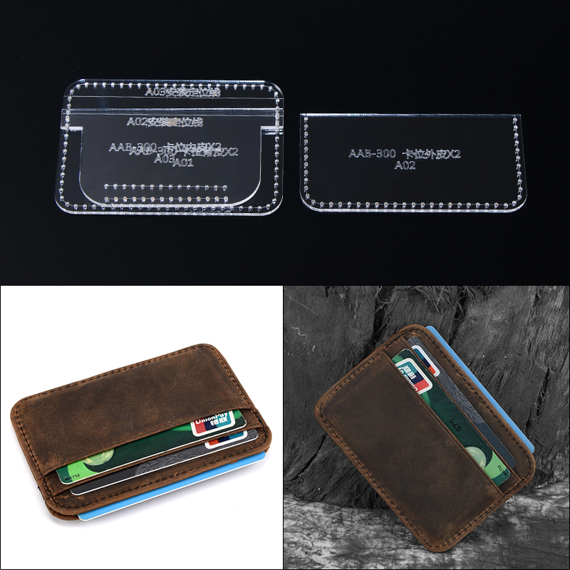 1 セット DIY アクリルレザーテンプレートホーム手仕事革 - Textile Sewing Kit のレビューと価格