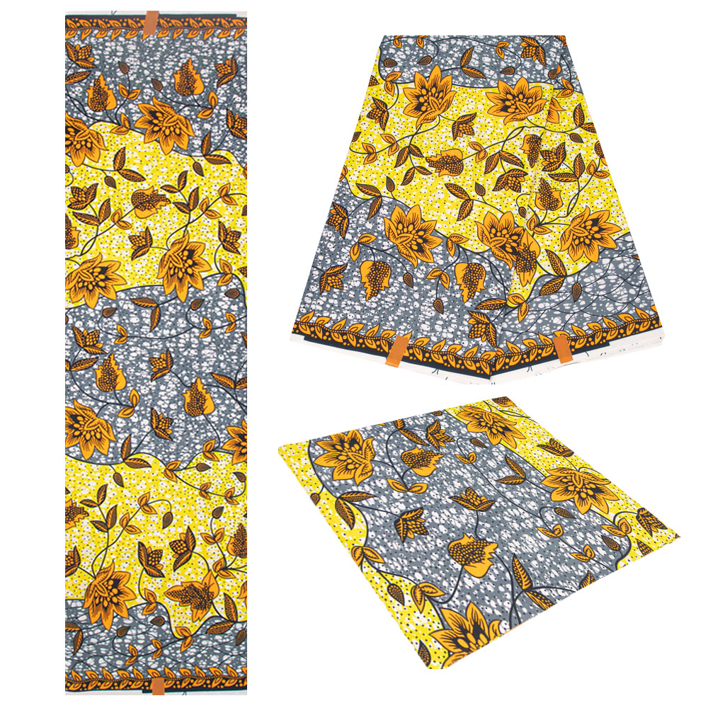 本物のナイジェリアのプリントバティック,アフリカのポリエステ - Sewing Batik のレビューと価格