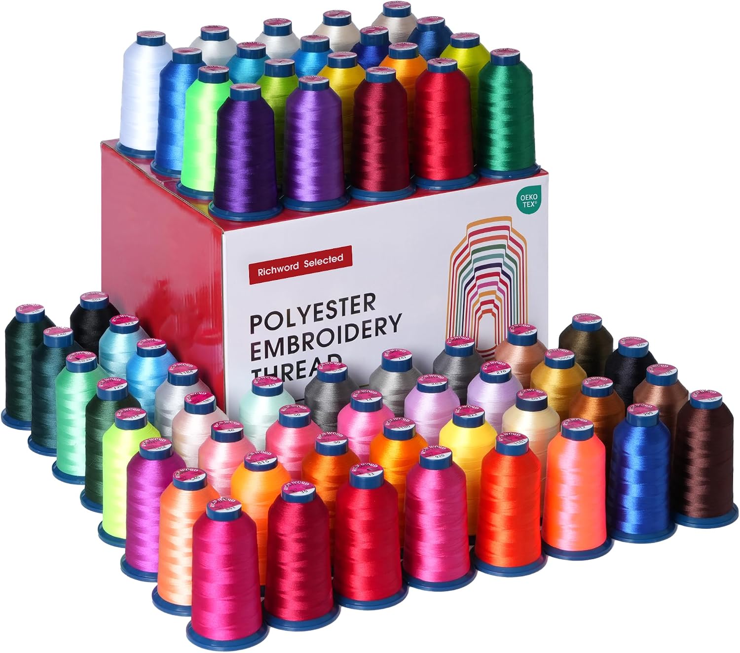 プーリン・リッチウッド刺繍ミシン糸、リッチワード厳選15/4 - Serger Thread Cone のレビューと価格