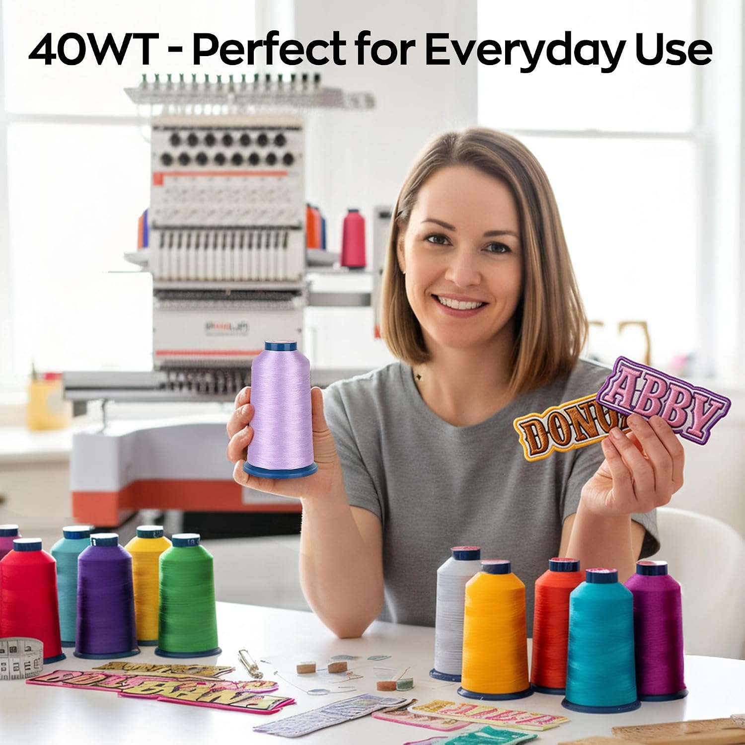 プーリン・リッチウッド刺繍ミシン糸、リッチワード厳選15/4 - Serger Thread Cone のレビューと価格