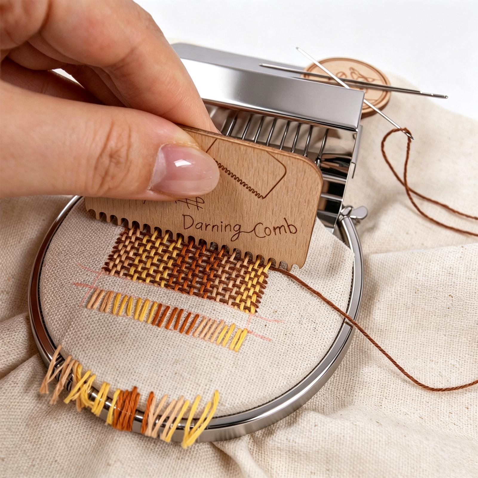 編み物用パッチキット14個入り。金属製のフックが付いており、 - Sewing Repair のレビューと価格