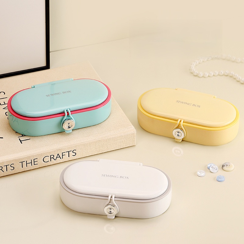 スタイリッシュなポータブル裁縫箱セット - 家庭や旅行用のツ - Textile Sewing Kit のレビューと価格