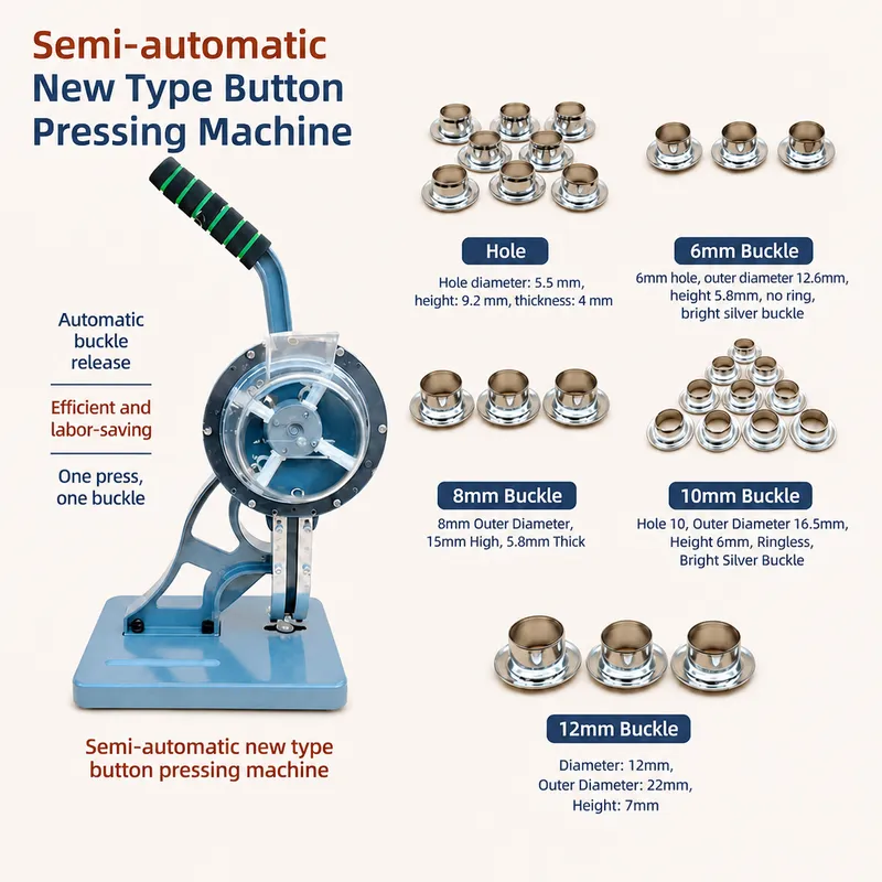 半自動ボタンホール機リングフリー高密度ステッチ工業用縫製機器 - Textiles Sewing Machine のレビューと価格