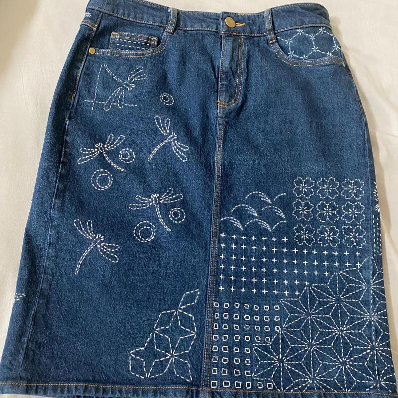 9/32個入り糸と針デニム生地手刺繍キット縫製用品水溶性刺し - Textile Sewing Kit のレビューと価格